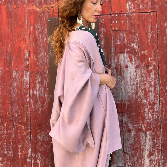 Kimono Coat Soft Lila Glow