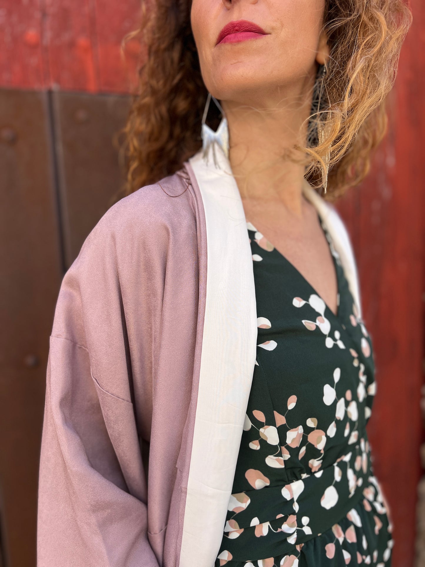 Kimono Coat Soft Lila Glow