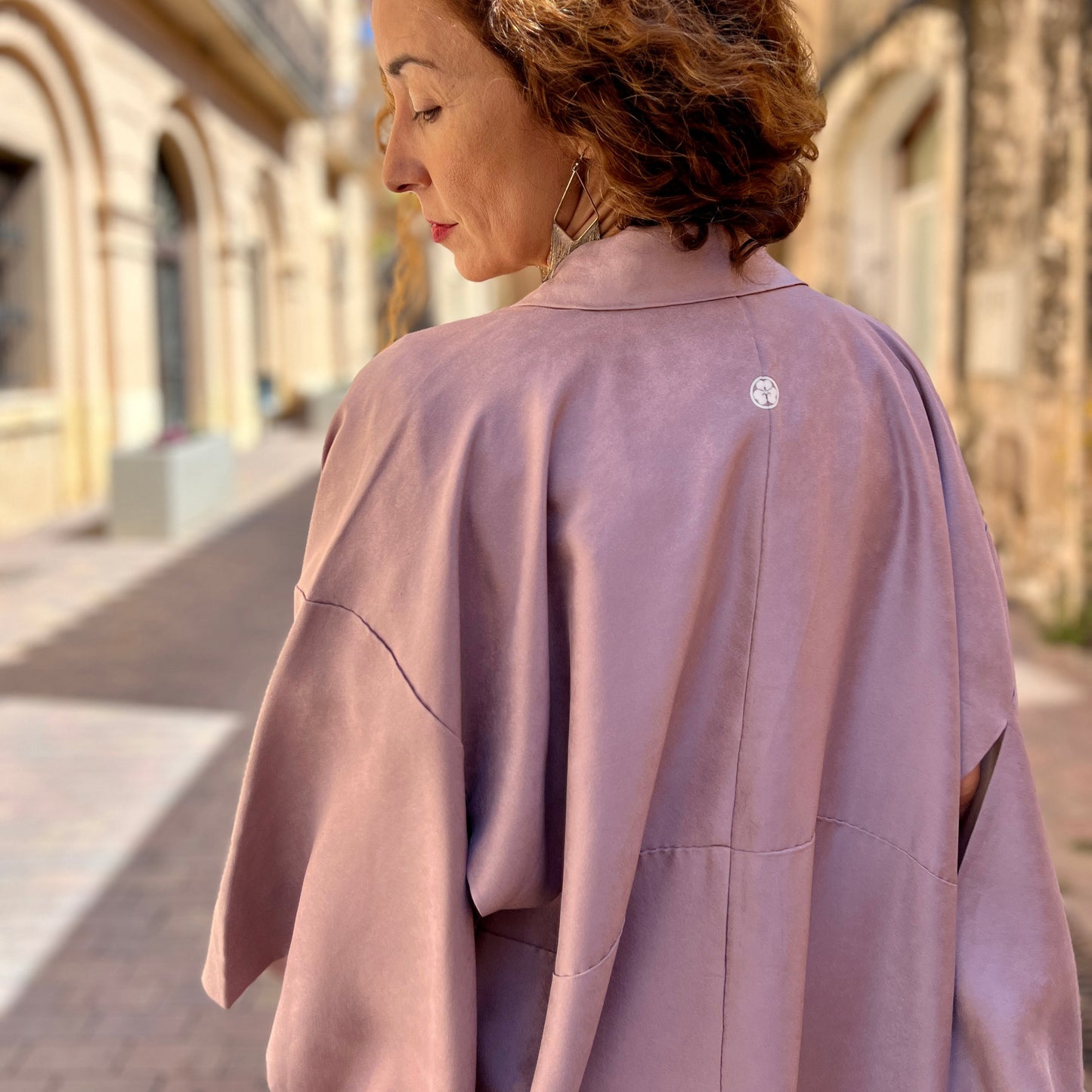 Kimono Coat Soft Lila Glow