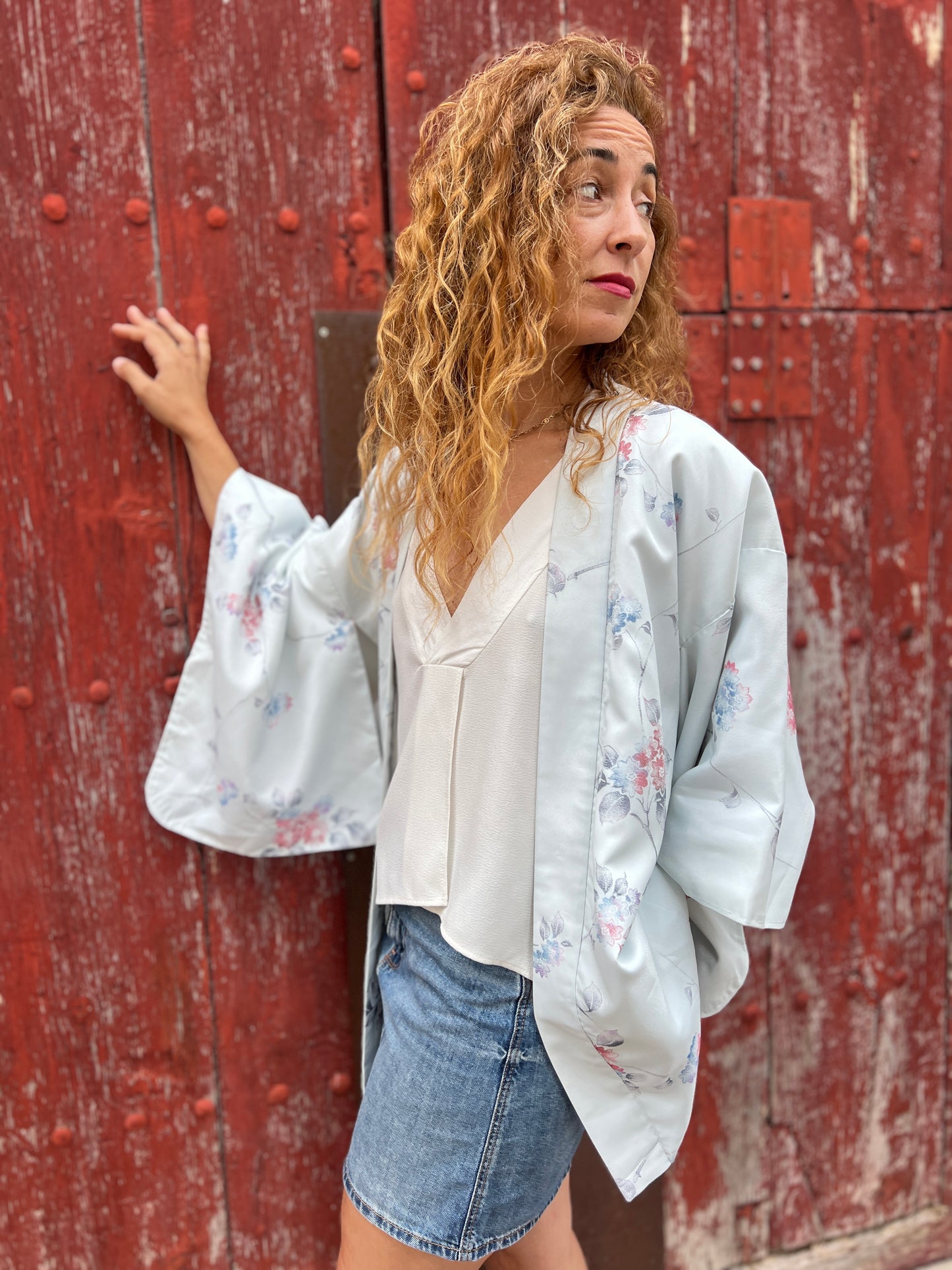Kimono Jacket Aozora