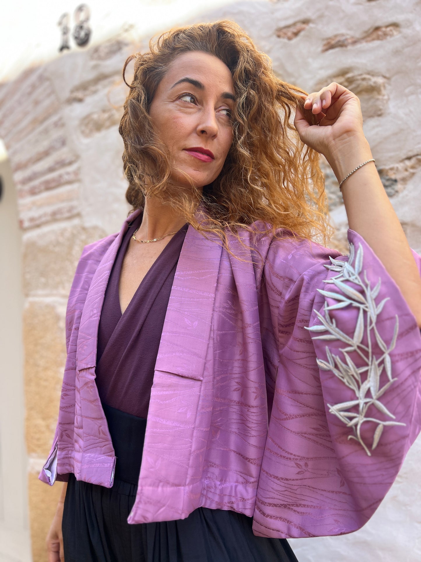 Kimono Jacket Silver Dream