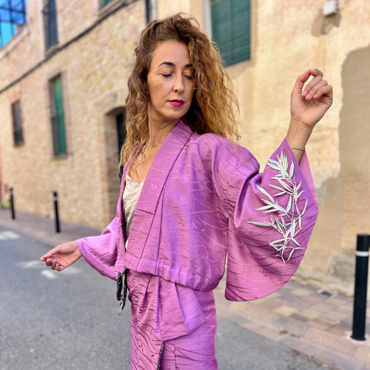Kimono Jacket Silver Dream