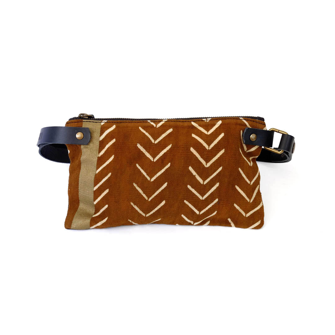 Bossa ronyonera Bogolan brown