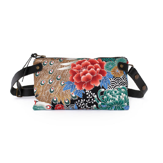 Bolso riñonera Peacock