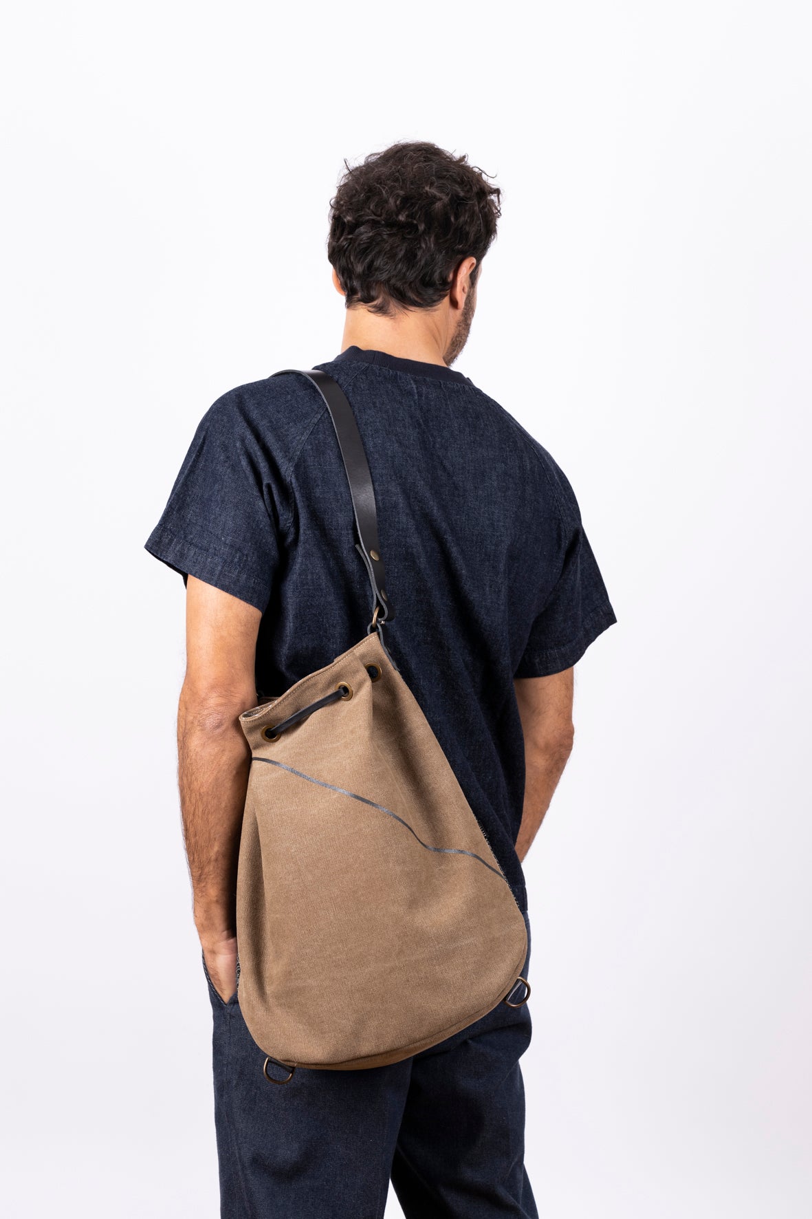 Bolso saco Japan Waves
