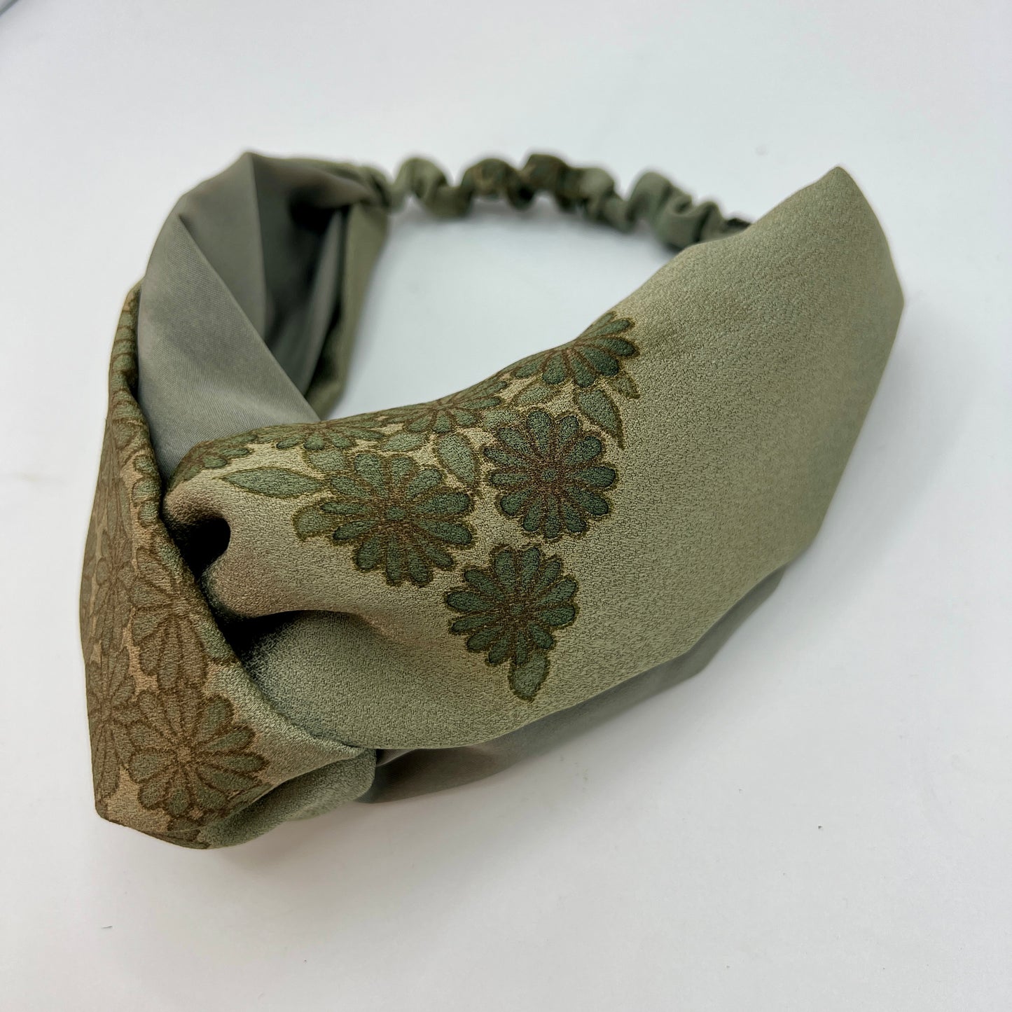Turbante green flower