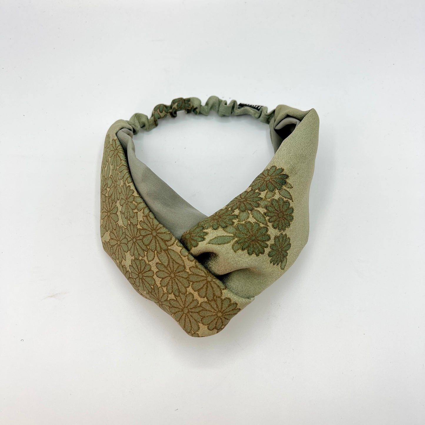 Turbante green flower