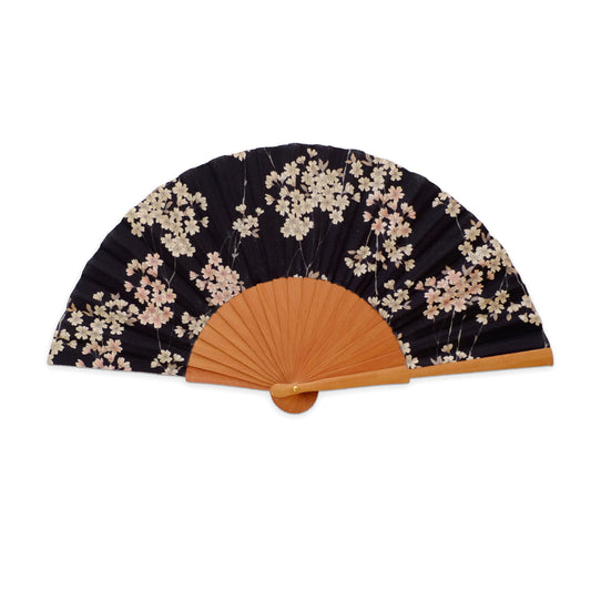 Abanico Sakura black