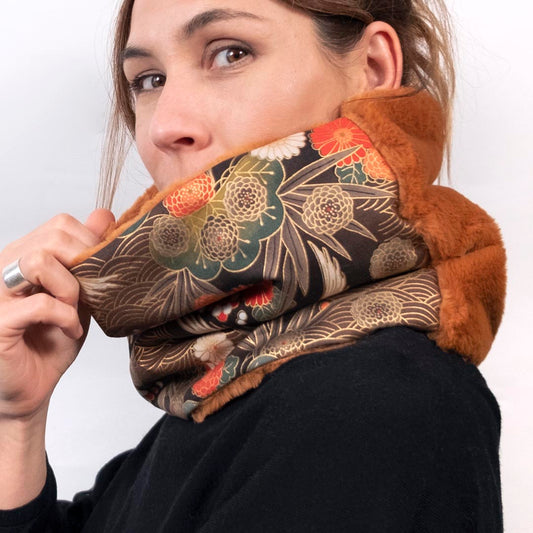 Green Garden Winter Brown Fur