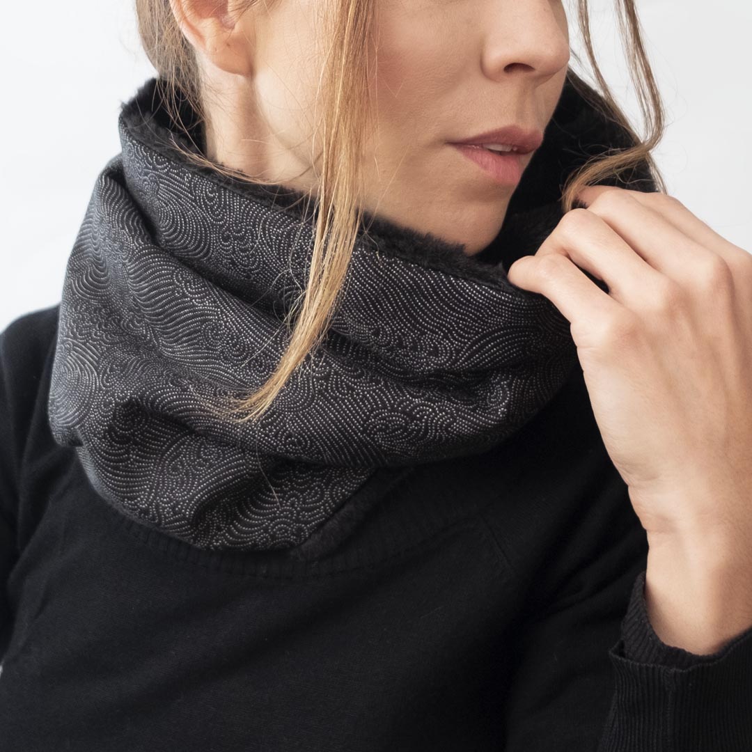 Bufanda de cuello Japan Waves