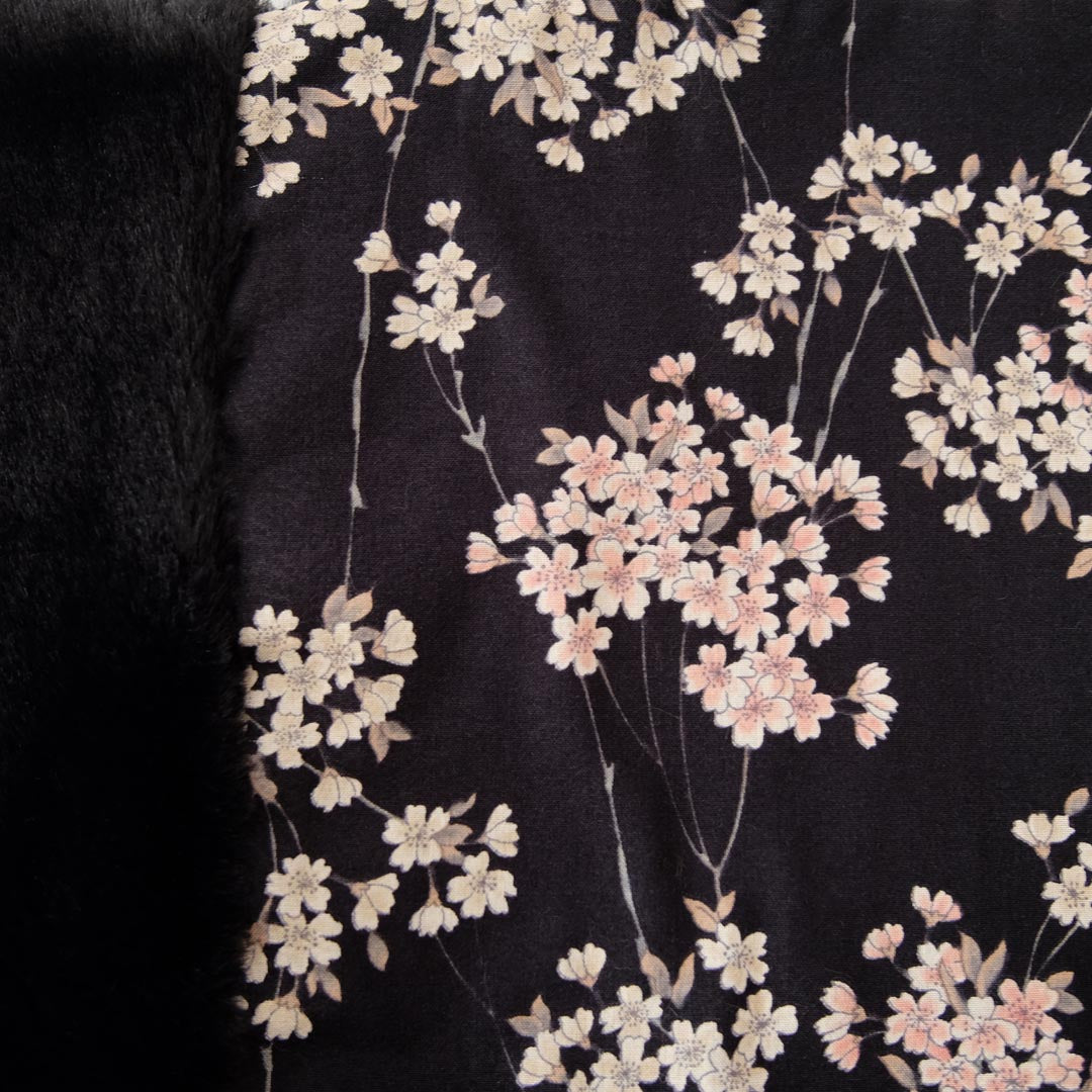 Sakura winter Black Fur