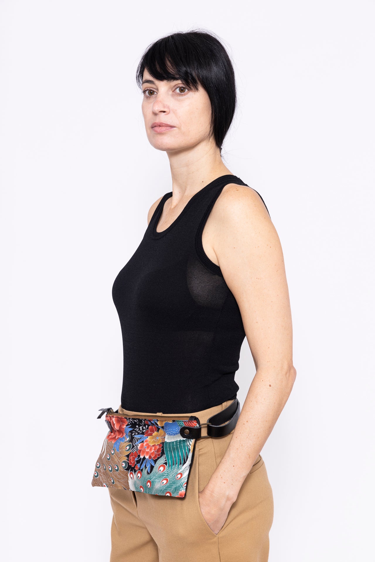 Bolso riñonera Peacock