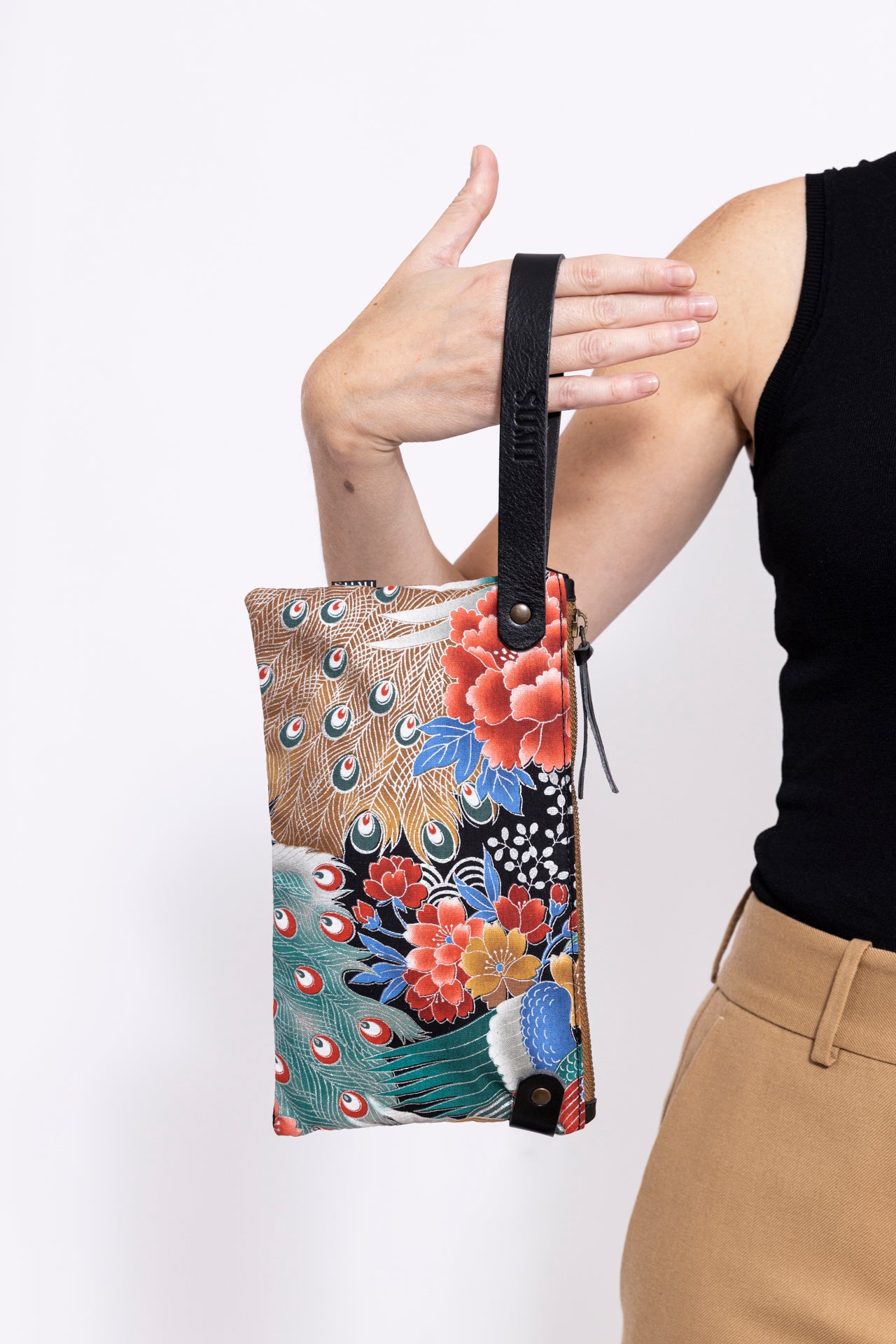 Bolso riñonera Peacock